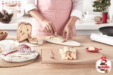 Traškios itališko pyrago riekelės su „Nutella®“ 1 | Nutella