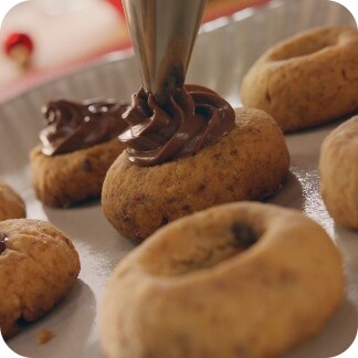 Petits cookies de Nutella®