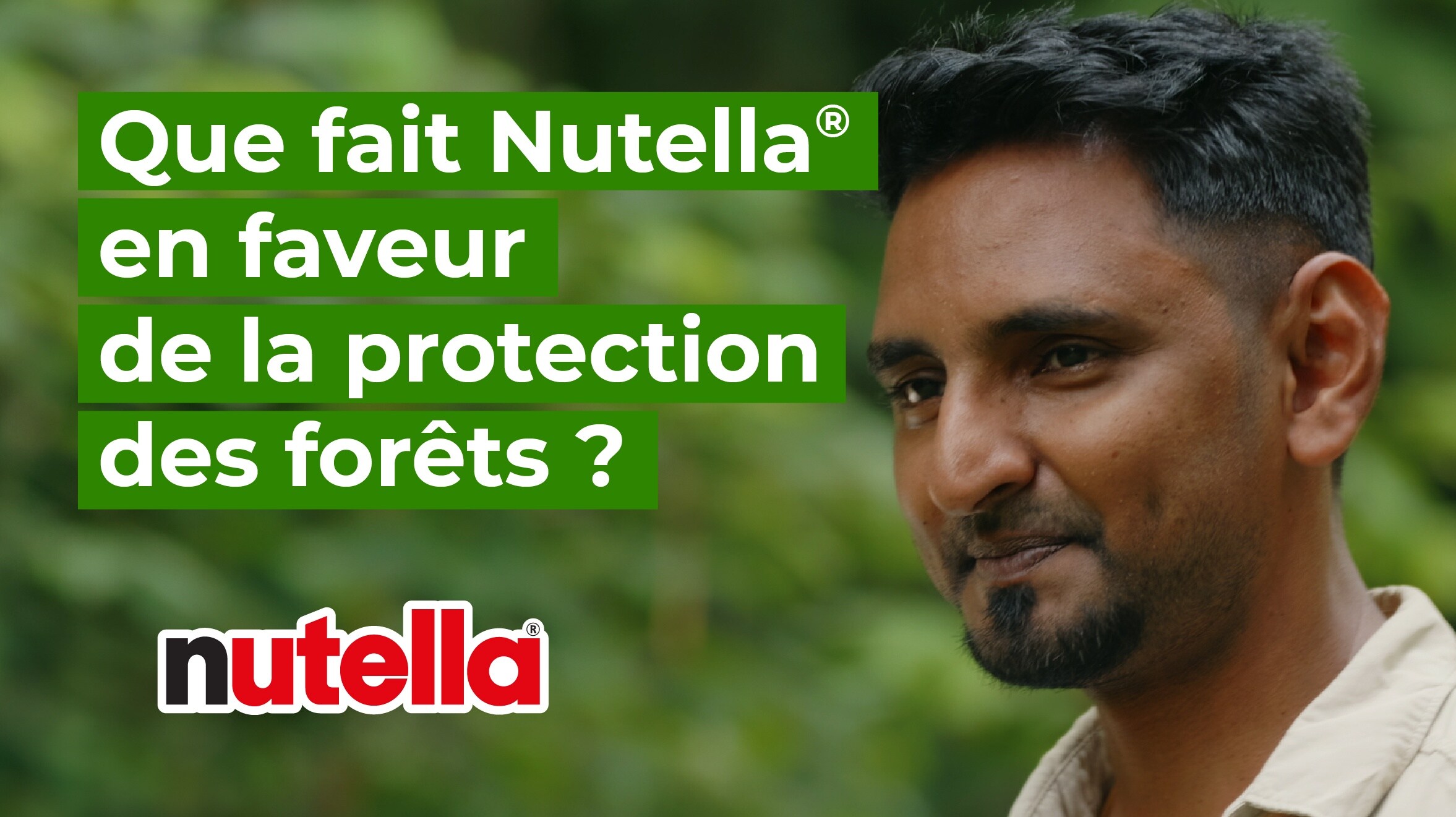 Nutella® et l'Huile de palme