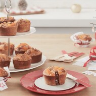 Muffins aux pêches, aux biscuits amaretti et au Nutella® | Nutella