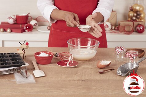 Mini génoises au Nutella® 3 | Nutella Mini génoises au Nutella® 3 | Nutella
