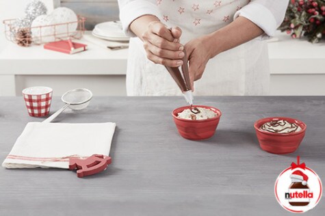 Zachte nougat minicups met Nutella® 5 | Nutella 