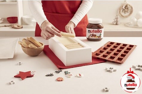 Bûche de Noël Pomme Vanille et Nutella® Step 6 | Nutella® Bûche de Noël Pomme Vanille et Nutella® Step 6 | Nutella®