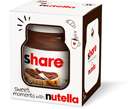 Share Jar Package | Nutella