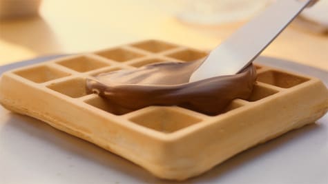 Vegan Waffle Recipe by Nutella® 2