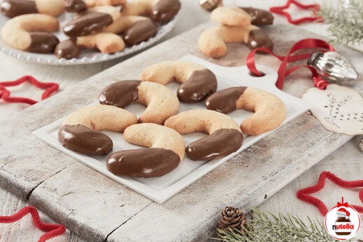 « Vanillekipferl » - Croissants biscuités à la vanille et au Nutella® | Nutella