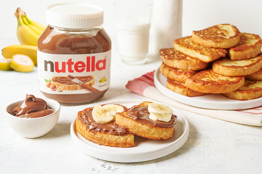 Пържени филийки с Nutella