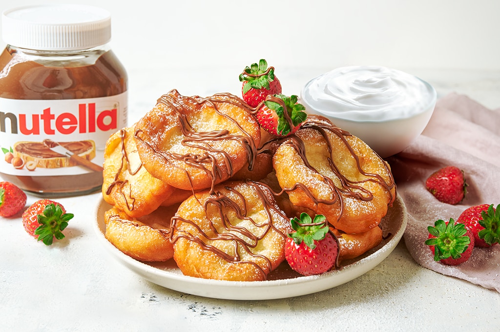 Мекици с Nutella