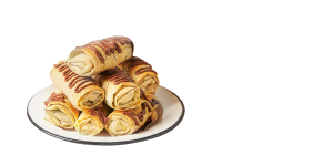 Банички с шоколад, банани и Nutella®