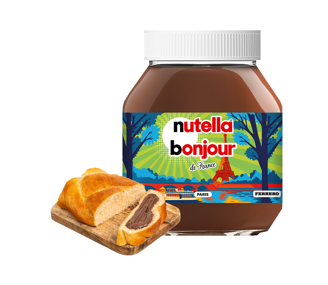 Усукан бриош с Nutella