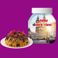 Кралски кекс, декориран с Nutella®