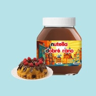 Кралски кекс, декориран с Nutella®
