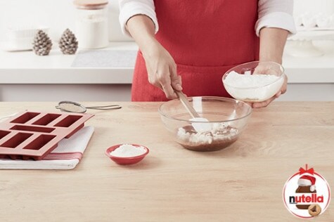 Лешнико-шоколадов кекс с Nutella® - стъпка 3