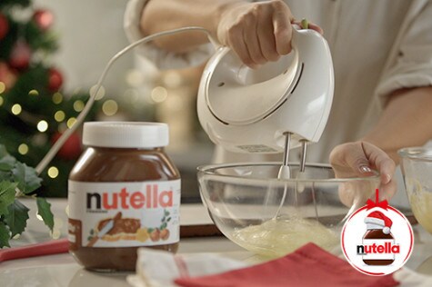 Коледно руло с манго, лайм и Nutella® - стъпка 2
