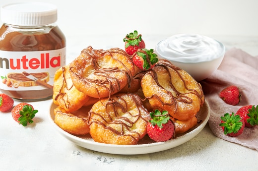 Мекици с Nutella