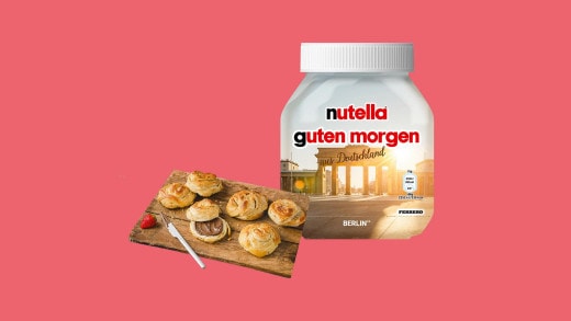 Хрупкави рулца с Nutella®