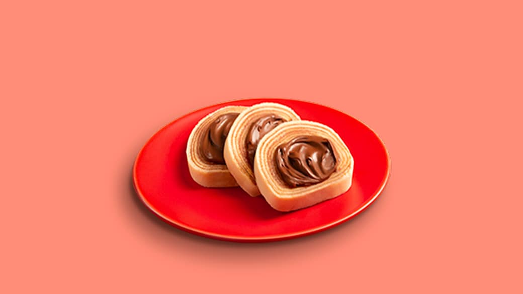 Bolo de Rolo com Nutella®