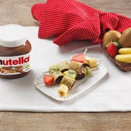 Espetadas de crepes de Nutella®