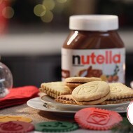 Sanduíche de Biscoito de Natal com Nutella® | Nutella