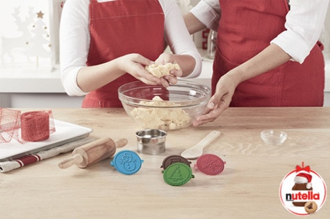 Sanduíche de Biscoito de Natal com Nutella® 2 | Nutella