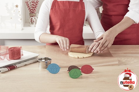 Sanduíche de Biscoito de Natal com Nutella® 3 | Nutella