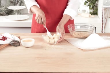 Nutella bread step 2