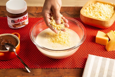 Pão de queijo com Nutella® - 2