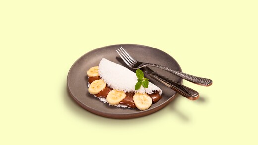 Tapioca com Frutas e Nutella®