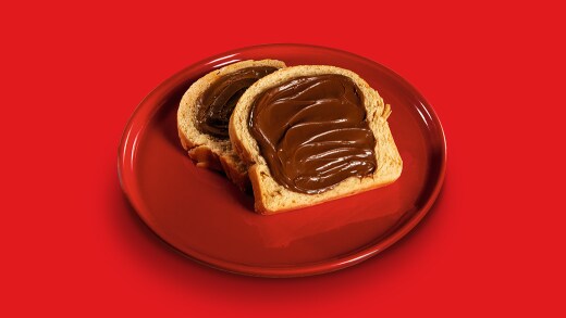 Pão caseiro com Nutella®