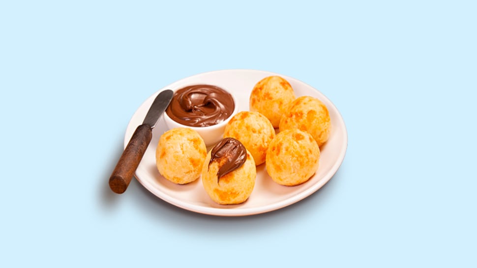 Pão de Queijo com Nutella®