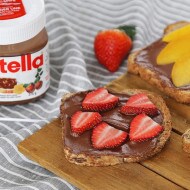 Fancy Toast with Fruit, Nuts & NUTELLA
