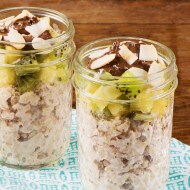 Overnight Oats with Tropical Fruit and NUTELLA