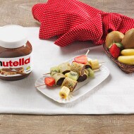 Brochettes de crêpes au Nutella®