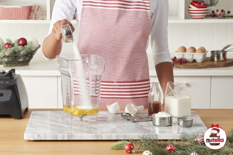 Baked Pancake with NUTELLA® hazelnut spread step1 | Nutella