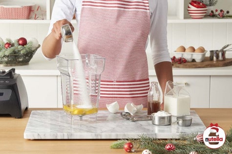 Baked Pancake with NUTELLA® hazelnut spread step1 | Nutella