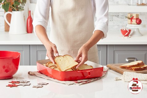 Challah French Toast Bake with Nutella® hazelnut spread - Step 2
