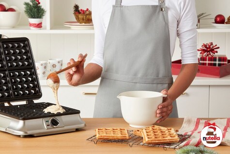 Gaufres de Noël au Nutella® | Nutella® - Step 3
