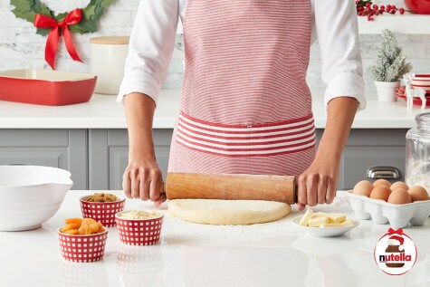 Good Morning Sticky Buns with Apricot and Nutella® hazelnut spread - Step 1