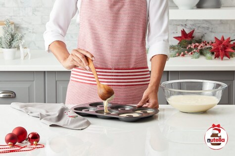 Baked Donuts with NUTELLA® hazelnut spread Step 2