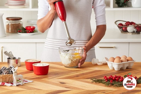 4 Ingredient Mini Pancakes with NUTELLA® hazelnut spread Step 1