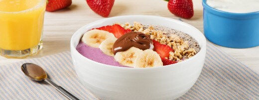 Berry Smoothie Bowl with Granola and NUTELLA®