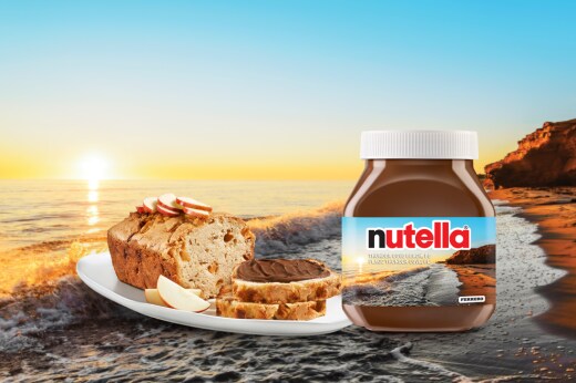 Nutella® Apple Bread