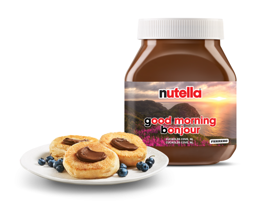 Toutons Topped With Nutella® 