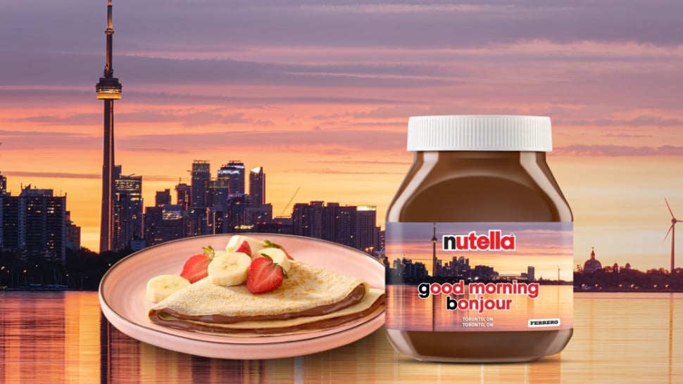 Crepes with Nutella® and fruit