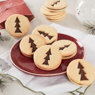 Sándwich de masa quebrada de Navidad con Nutella® | Nutella