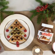 Waffles Navideños con Nutella®  | Nutella