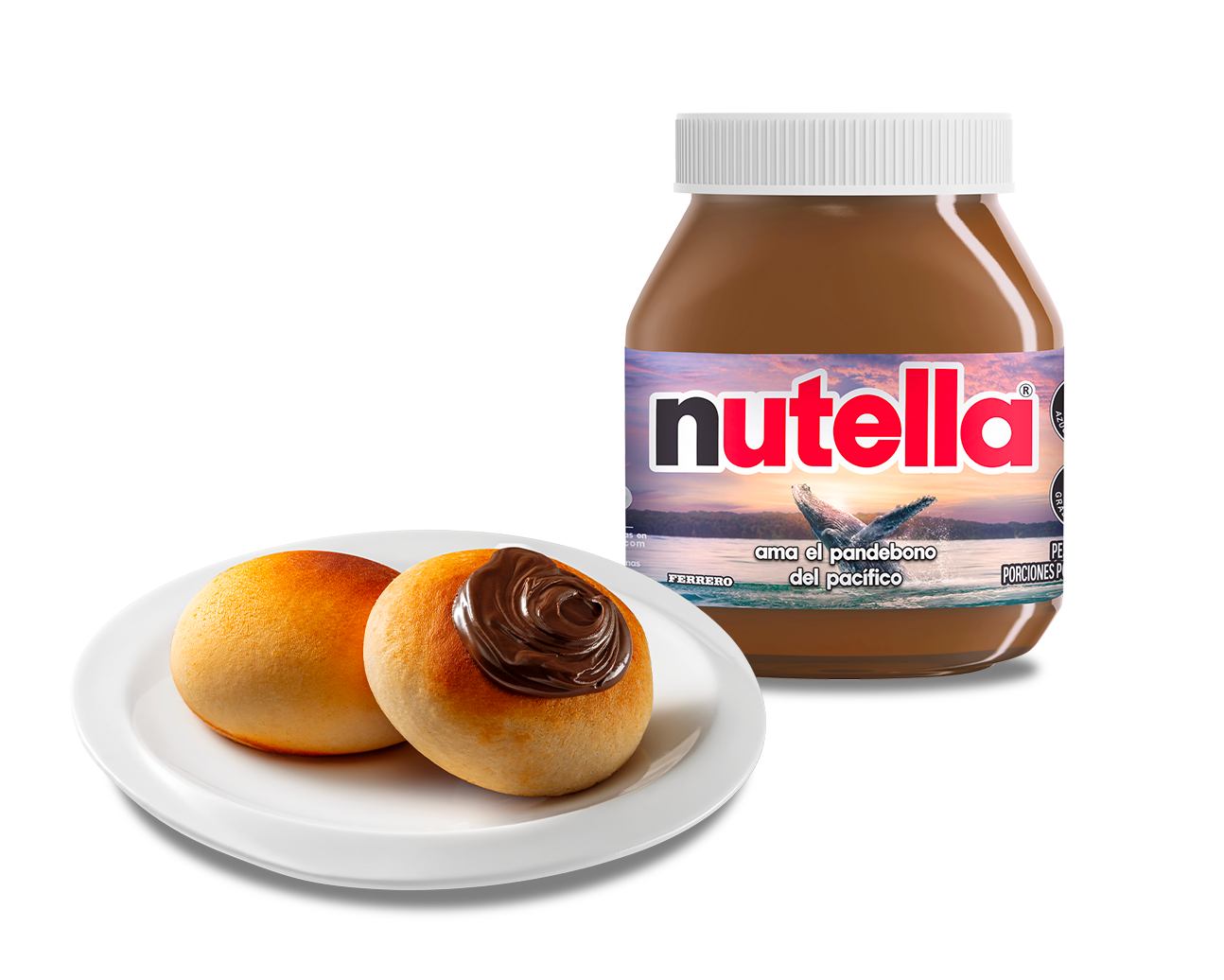 Pandebono con Nutella® 