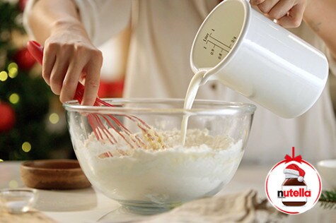 Waffles Navideños con Nutella® Paso 1 | Nutella
