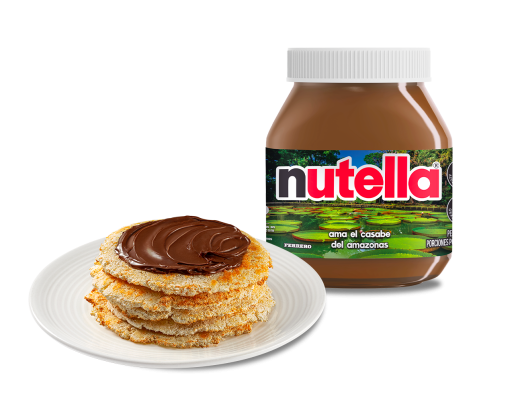 Nutella® ama el casabe del amazonas