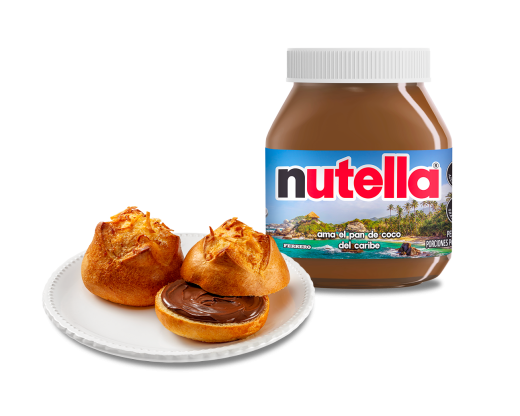 Nutella® ama el pan de coco del caribe 